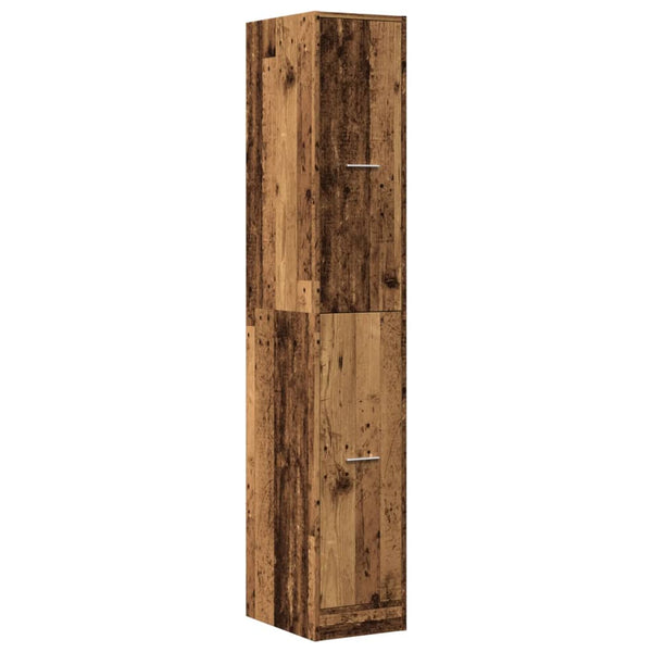 vidaXL Tall Cabinet in Reclaimed Wood Look 30x41x174.5 cm Engineered Wood