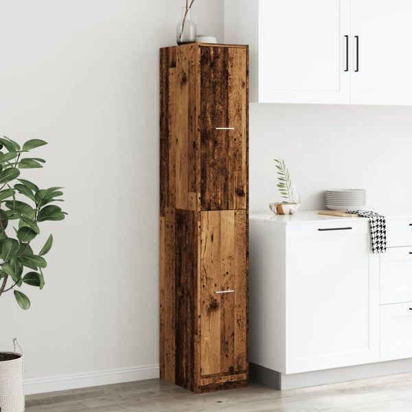 vidaXL Tall Cabinet in Reclaimed Wood Look 30x41x174.5 cm Engineered Wood