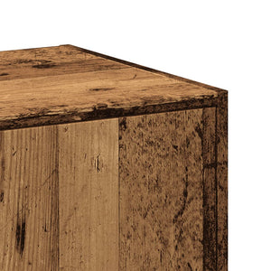 vidaXL Tall Cabinet in Reclaimed Wood Look 30x41x174.5 cm Engineered Wood