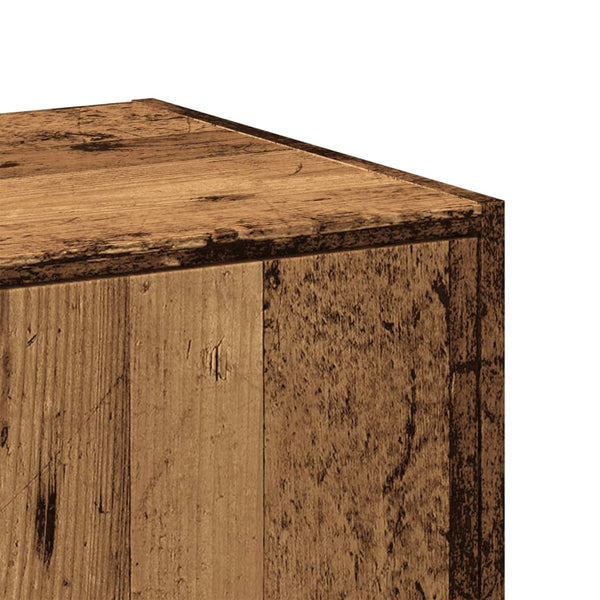 vidaXL Tall Cabinet in Reclaimed Wood Look 30x41x174.5 cm Engineered Wood
