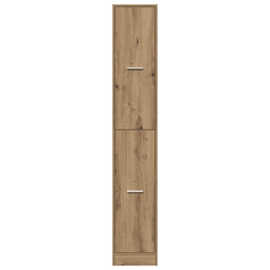 vidaXL Tallboy Artisan Oak 30x41x174.5 cm Engineered Wood