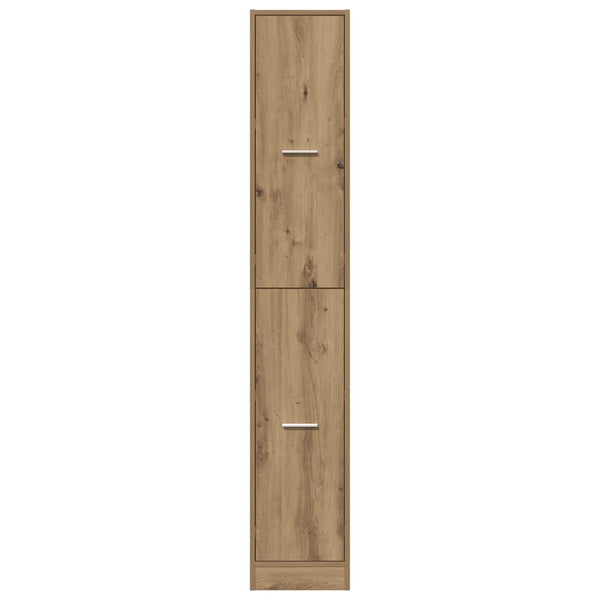 vidaXL Tallboy Artisan Oak 30x41x174.5 cm Engineered Wood