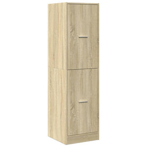 vidaXL Tallboy Sonoma Oak 40x41x144.5 cm Engineered Wood