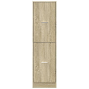 vidaXL Tallboy Sonoma Oak 40x41x144.5 cm Engineered Wood