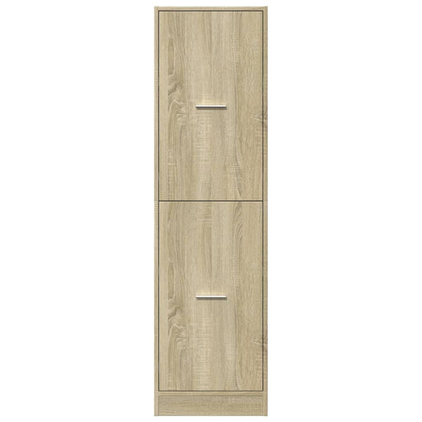 vidaXL Tallboy Sonoma Oak 40x41x144.5 cm Engineered Wood