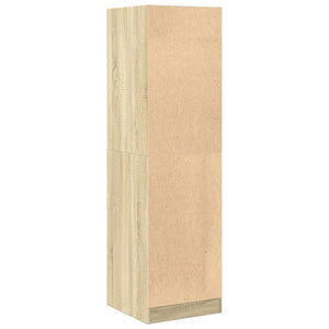 vidaXL Tallboy Sonoma Oak 40x41x144.5 cm Engineered Wood