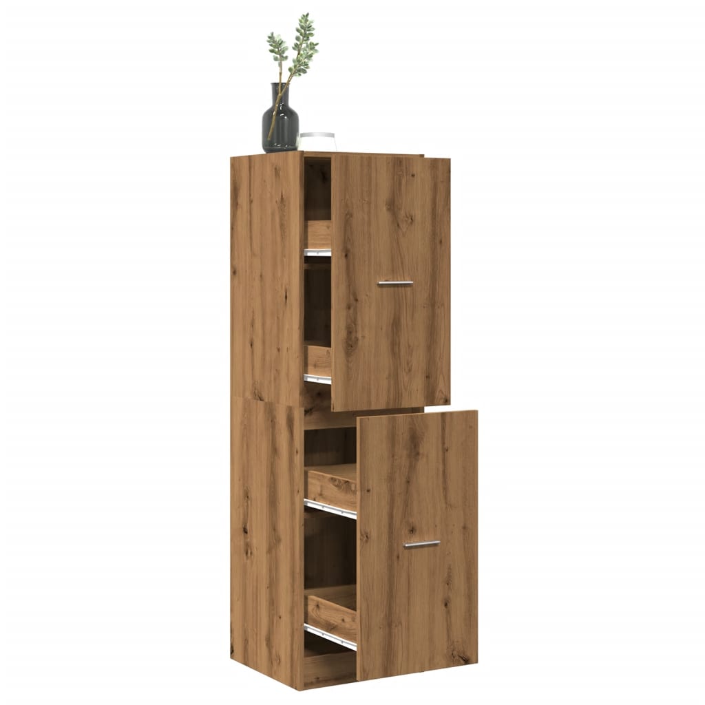 Apothekerschrank Artisan Eiche 40x41x144,5 cm