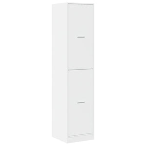 Apothekerschrank Weiß Holz 40x41x174,5 cm