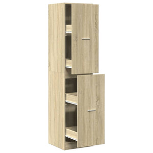 Apothekerschrank Sonoma Eiche 40x41x174,5 cm