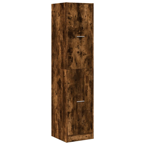 Apothekerschrank Räuchereiche 40x41x174,5 cm