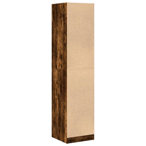 Apothekerschrank Räuchereiche 40x41x174,5 cm