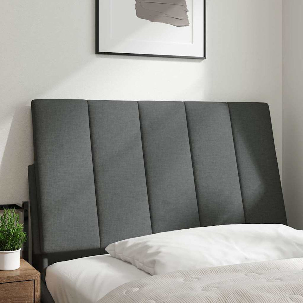 Kopfteil Kissen Hanko Dunkelgrau 80cm