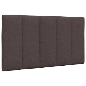 Kopfteil Kissen Hanko Dunkelbraun 80 cm