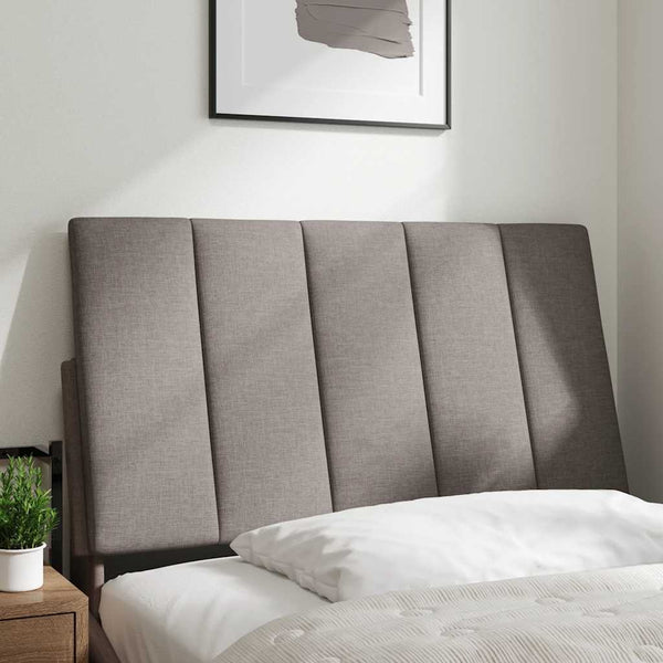Kopfteil Kissen Hanko Taupe 80 cm