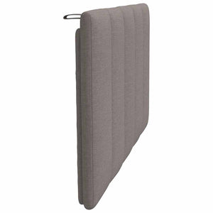 Kopfteil Kissen Hanko Taupe 80 cm