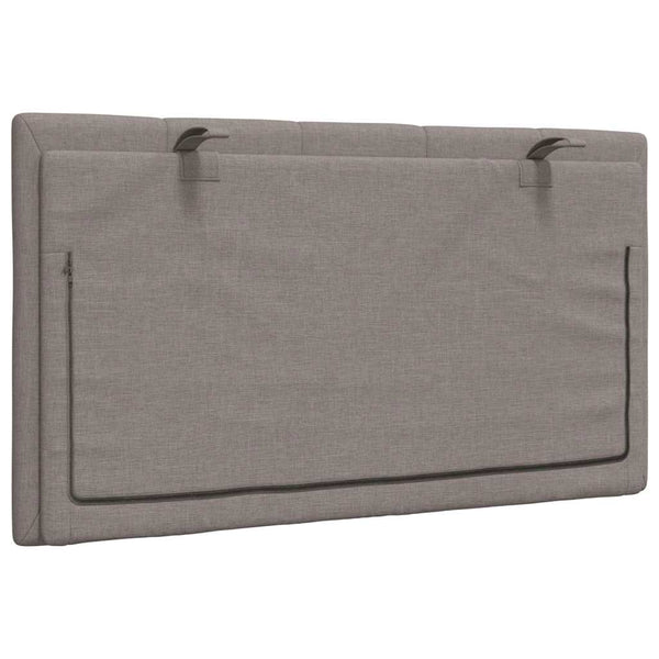 Kopfteil Kissen Hanko Taupe 80 cm