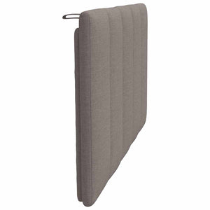 Kopfteil Kissen Hanko Taupe 90cm