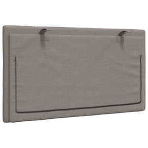 Kopfteil Kissen Hanko Taupe 90cm