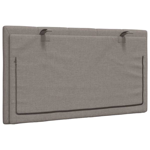 Kopfteil Kissen Hanko Taupe 90cm