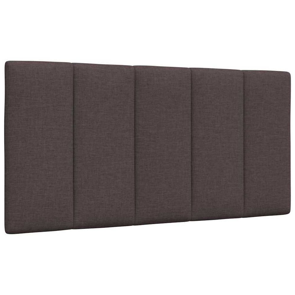 Kopfteil Kissen Dunkelbraun 100 cm