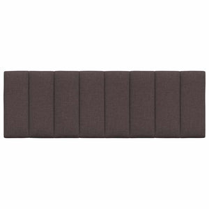 vidaXL Headboard Cushion "Hanko" Dark Brown 120 cm Fabric