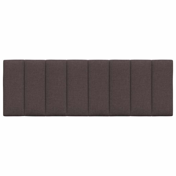 vidaXL Headboard Cushion "Hanko" Dark Brown 120 cm Fabric