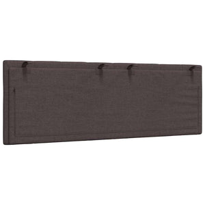 vidaXL Headboard Cushion "Hanko" Dark Brown 120 cm Fabric