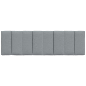 vidaXL Headboard Cushion "Hanko" Light Gray 160 cm Fabric