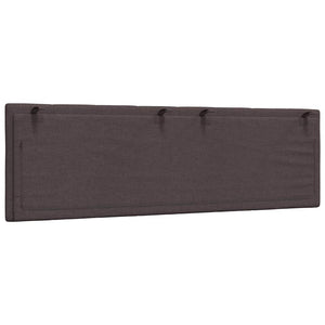 vidaXL Headboard Cushion "Hanko" Dark Brown 160 cm Fabric
