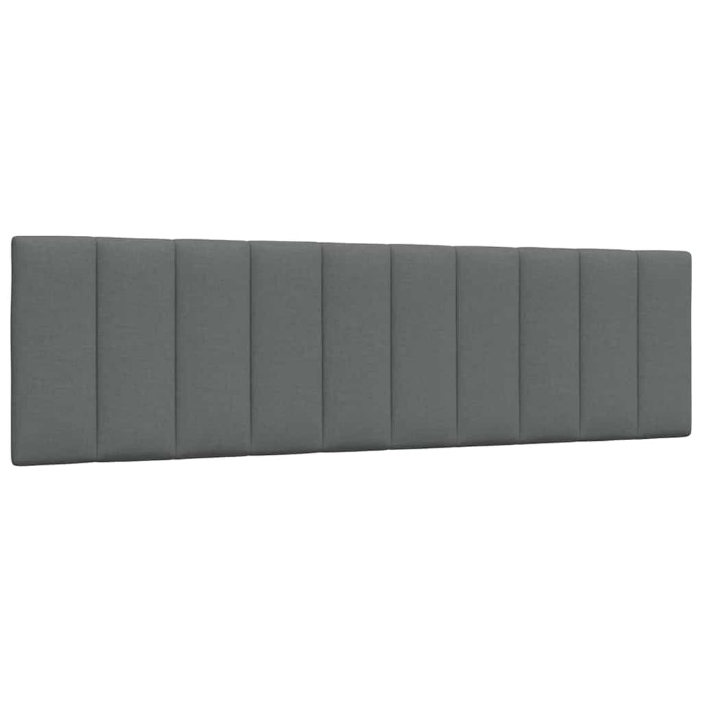 vidaXL Headboard Cushion "Hanko" Dark Grey 180 cm Fabric