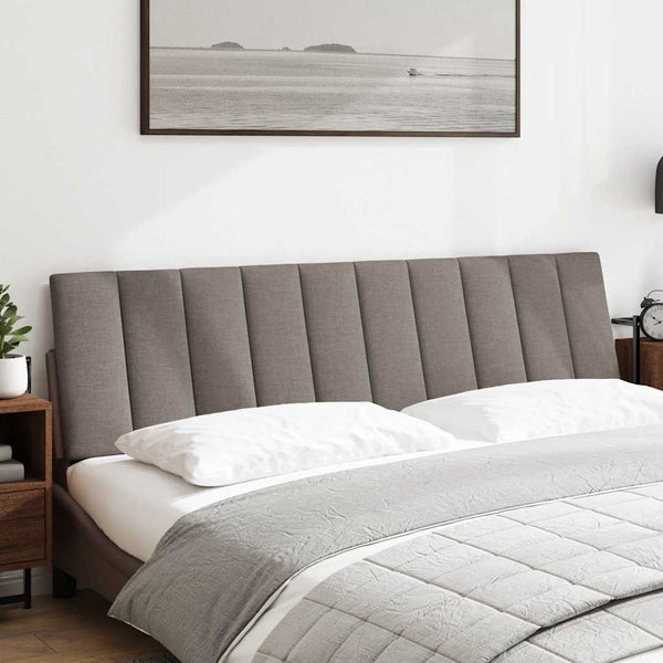 vidaXL Headboard Cushion "Hanko" Taupe 180 cm Fabric