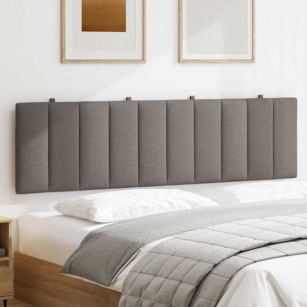 vidaXL Headboard Cushion "Hanko" Taupe 180 cm Fabric