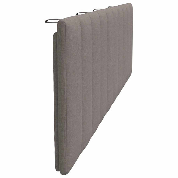 vidaXL Headboard Cushion "Hanko" Taupe 180 cm Fabric