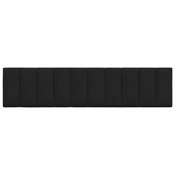 vidaXL Headboard Cushion "Hanko" Black 200 cm Fabric