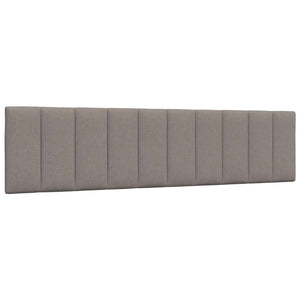 vidaXL Headboard Cushion "Hanko" Taupe 200 cm Fabric
