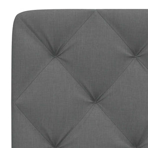 vidaXL Headboard Cushion Dark Grey 80 cm Fabric