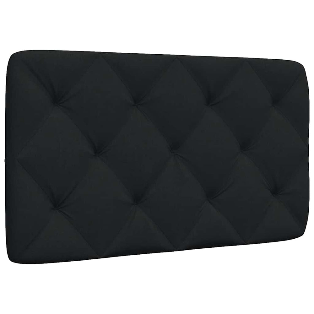 vidaXL Headboard Cushion Black 90 cm Fabric