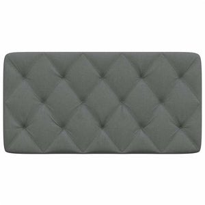 vidaXL Headboard Cushion Dark Grey 100 cm Fabric