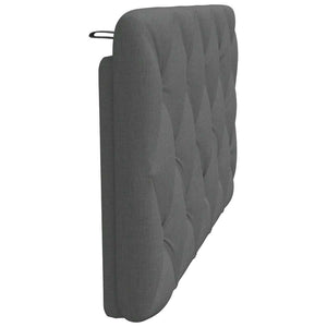 vidaXL Headboard Cushion Dark Grey 100 cm Fabric