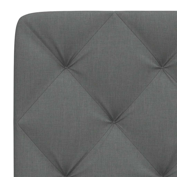 vidaXL Headboard Cushion Dark Grey 100 cm Fabric