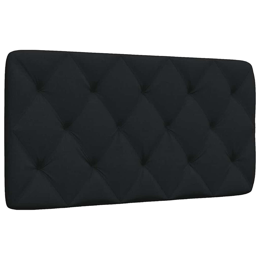 vidaXL Headboard Cushion Black 100 cm Fabric