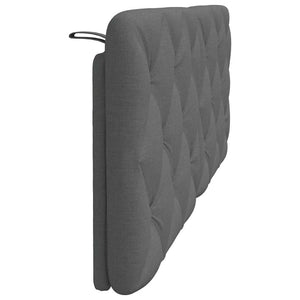 vidaXL Headboard Cushion Dark Gray 120 cm Fabric