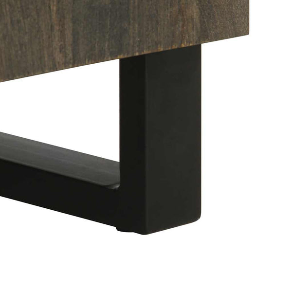 vidaXL 3-piece Sideboard Set Black 60x33x75 cm Solid Mango Wood