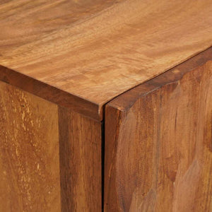 vidaXL Sideboard 3 pcs Acacia Brown Finish 60 x 33 x 75 cm