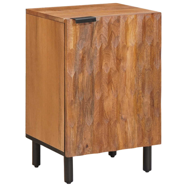 vidaXL Bathroom Furniture Set 4 pcs Acacia Brown Winish Solid Mango Wood