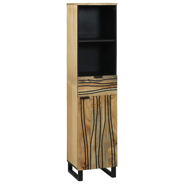 vidaXL Bathroom Furniture Set with Drawers 4 pcs Brown Engineered Wood