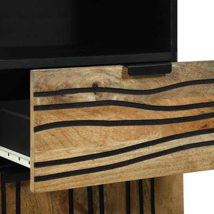 vidaXL Bathroom Furniture Set with Drawers 5 pcs Brown Engineered Wood