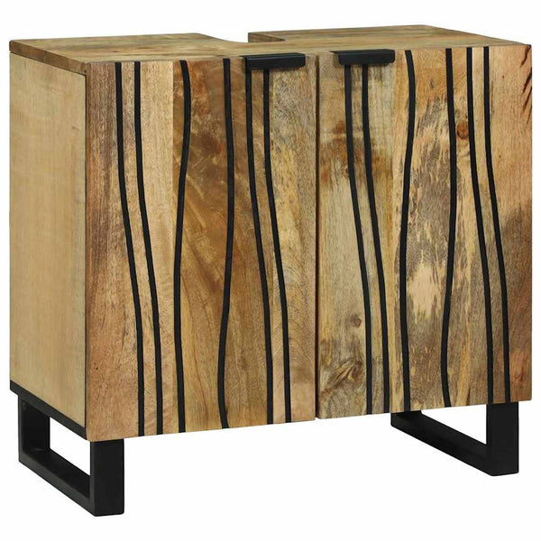 vidaXL Bathroom Furniture Set with Drawers 5 pcs Brown Engineered Wood