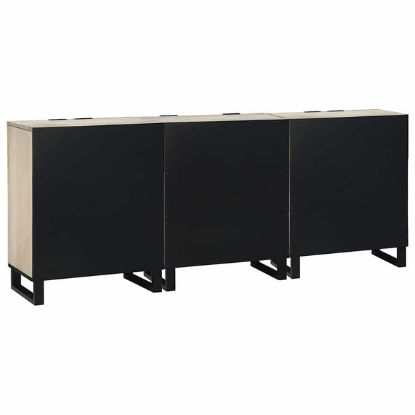 vidaXL Bathroom Furniture Set with Drawers 3 pcs White Engineered Wood