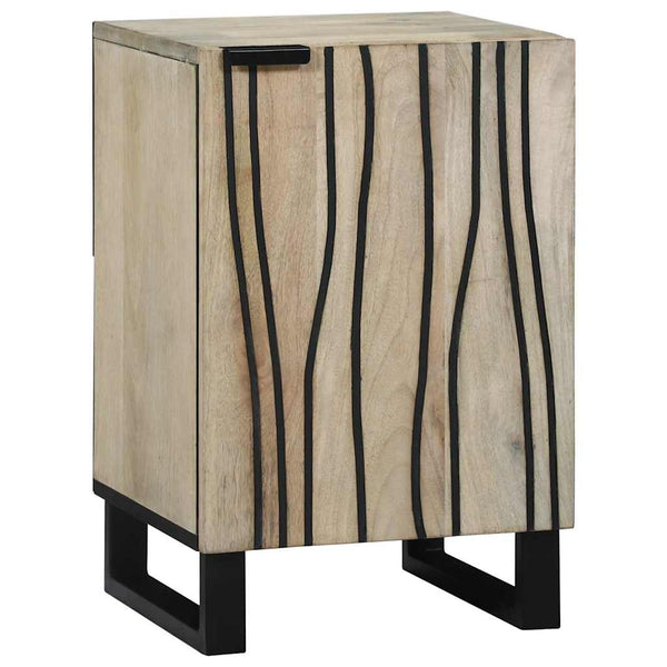 vidaXL Bathroom Furniture Set with Shelf 4 pcs Walnut Brown Engineered Wood